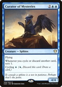 Curator of Mysteries, Commander 2020