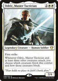 Odric, Master Tactician, Commander 2020