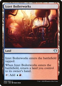 Izzet Boilerworks, Commander 2020