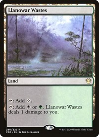 Llanowar Wastes, Commander 2020