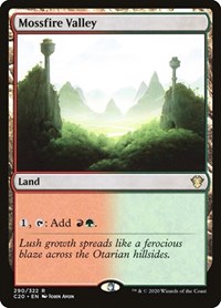 Mossfire Valley, Commander 2020