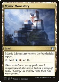 Mystic Monastery, Commander 2020