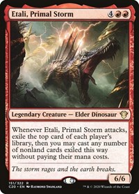 Etali, Primal Storm, Commander 2020