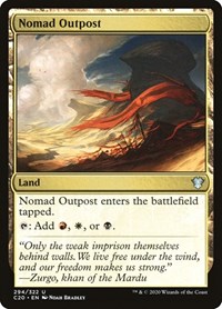 Nomad Outpost, Commander 2020