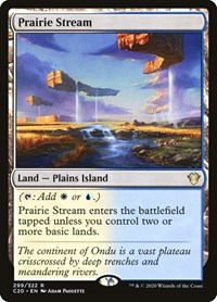 Prairie Stream, Commander 2020