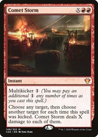 Comet Storm, Commander 2020
