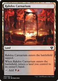 Rakdos Carnarium, Commander 2020