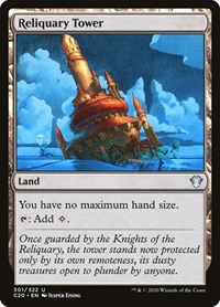 Reliquary Tower, Commander 2020
