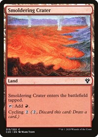 Smoldering Crater, Commander 2020