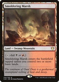 Smoldering Marsh, Commander 2020