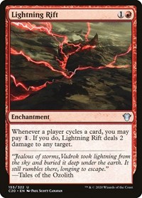 Lightning Rift, Commander 2020
