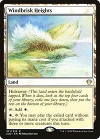 Windbrisk Heights, Commander 2020