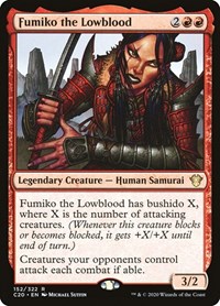 Fumiko the Lowblood, Commander 2020