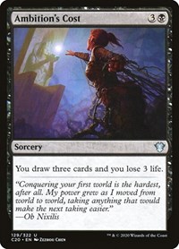 Ambition's Cost, Commander 2020