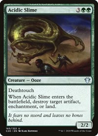 Acidic Slime, Commander 2020