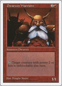 Dwarven Warriors, Fifth Edition