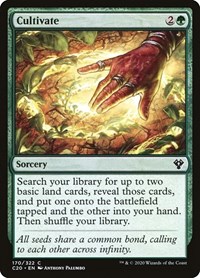 Cultivate, Commander 2020