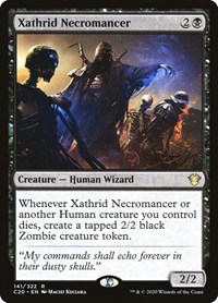 Xathrid Necromancer, Commander 2020