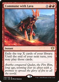 Commune with Lava, Commander 2020