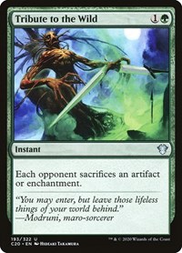 Tribute to the Wild, Commander 2020