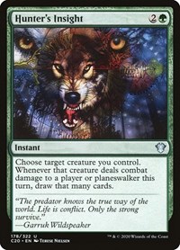 Hunter's Insight, Commander 2020