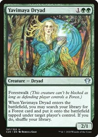 Yavimaya Dryad, Commander 2020