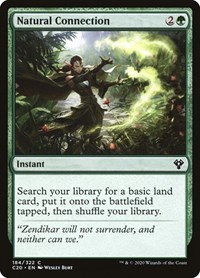 Natural Connection, Commander 2020