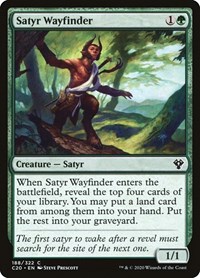 Satyr Wayfinder, Commander 2020