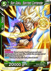 Son Goku, Spirited Contender (Divine Multiverse Draft Tournament)