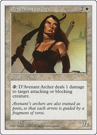 D'Avenant Archer, Fifth Edition