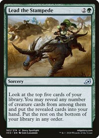 Lead the Stampede, Ikoria: Lair of Behemoths