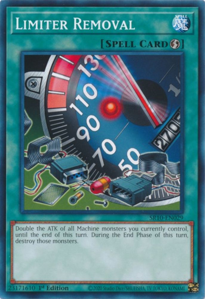 Limiter Removal, 1st-edition, front