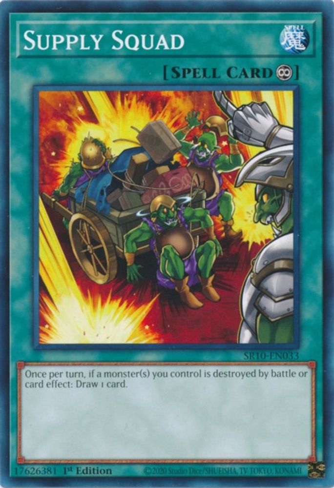 Supply Squad, 1st-edition, front