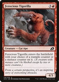 Ferocious Tigorilla, Ikoria: Lair of Behemoths