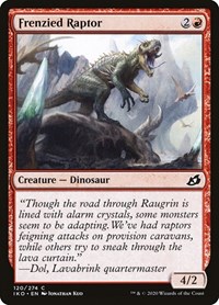 Frenzied Raptor, Ikoria: Lair of Behemoths