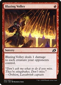 Blazing Volley, Ikoria: Lair of Behemoths