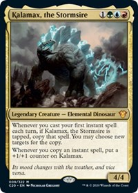Kalamax, the Stormsire (Commander 2020), Oversize Cards