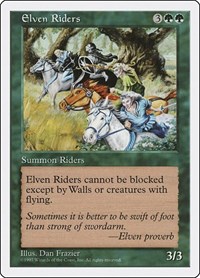 Elven Riders, Fifth Edition