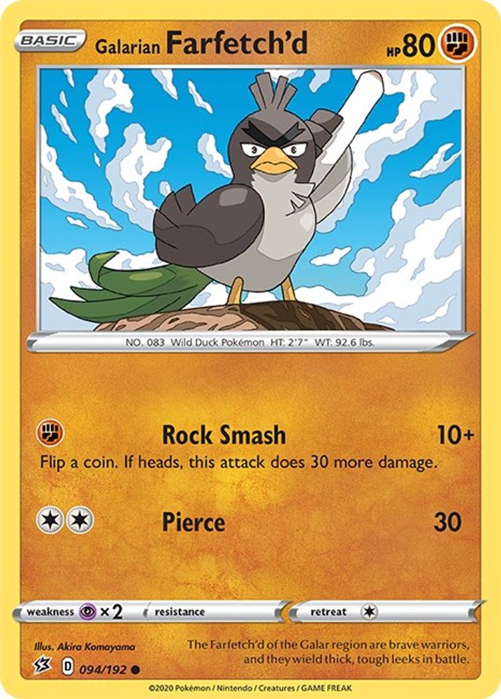 Galarian Farfetch'd