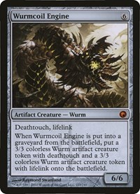 Wurmcoil Engine (Scars of Mirrodin), Oversize Cards