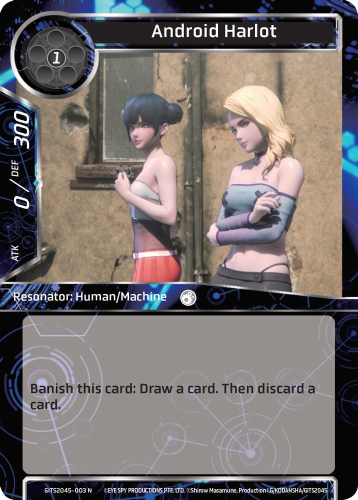 Android Harlot, Foil, front