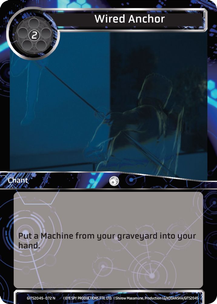 Wired Anchor, Foil, front