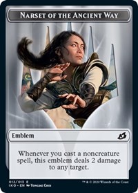 Emblem - Narset of the Ancient Way, Ikoria: Lair of Behemoths