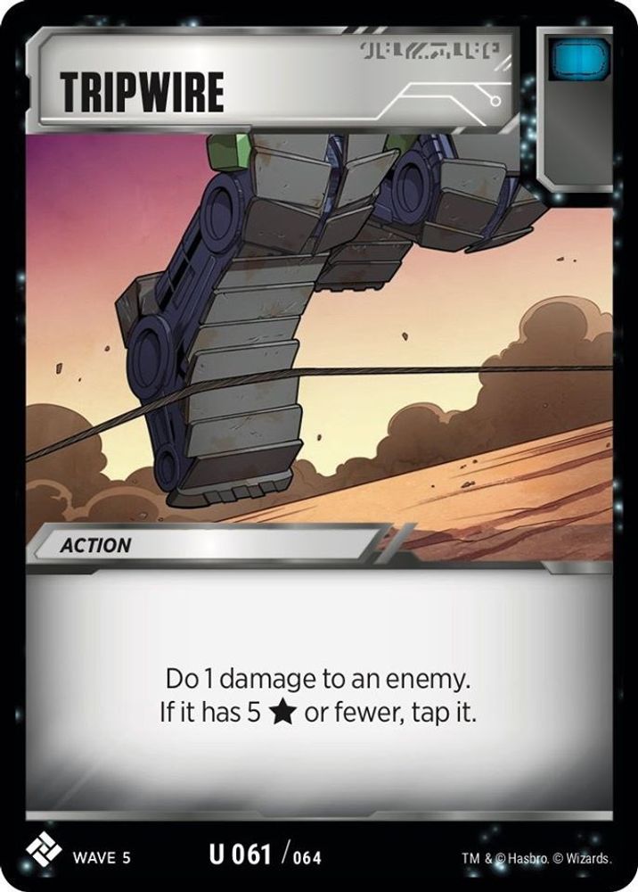 Tripwire, Standard, front