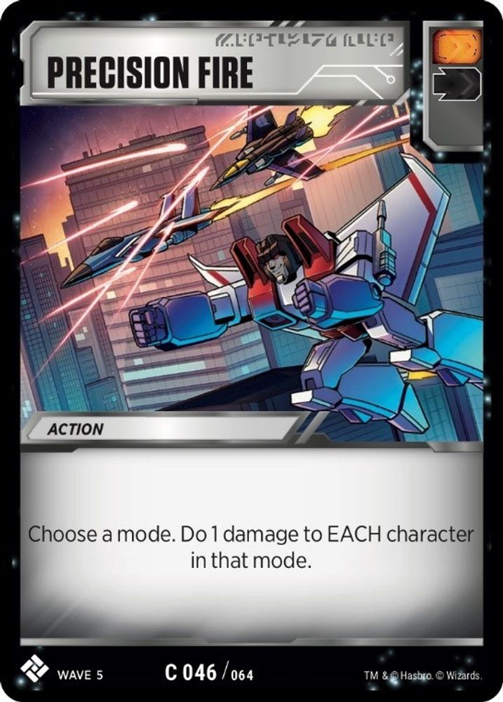 Precision Fire, Standard, front