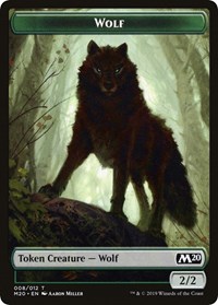 Wolf Double-Sided Token (Challenger 2020), Unique and Miscellaneous Promos