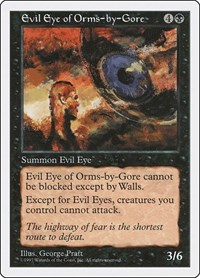 Evil Eye of Orms-by-Gore, Fifth Edition