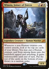 Winota, Joiner of Forces, Promo Pack: Ikoria