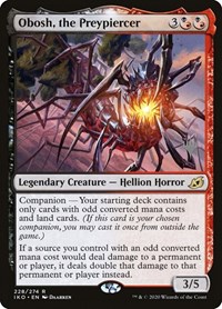 Obosh, the Preypiercer, Promo Pack: Ikoria