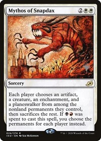 Mythos of Snapdax, Promo Pack: Ikoria